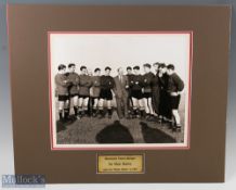 Sir Matt Busby Manchester United limited edition Silver Gelatin print edition number 11/150 entitled