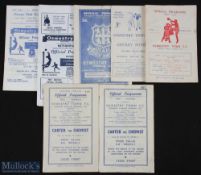 Selection of Oswestry Town home programmes 1947/48 Ludlow Town (Welsh Amateur Cup), 1948/49