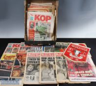 1965-2005 Liverpool Football Related Newspapers, Pennant, to include copies of the Cop 1965
