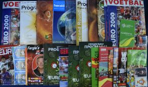 Collection of World Cup Finals and European Championships Memorabilia inc programmes, tournament