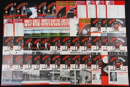 1960 to 2001 Manchester United Programmes inc 80 between 1960 and 1965, includes batch of modern
