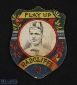 Rare 1880s-90s Baines Rugby Card, Tom Kent: Early 'card' of player from the first British Lions tour
