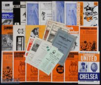 Selection of Cambridge Utd programmes to include homes 1960/61 Nuneaton, 1963/64 Romford, Hapoel