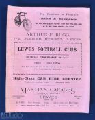 1932/33 Eastbourne v Hastings St Leonards Sussex Senior Cup final 8 April 1933 at Lewes FC, large