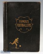 Rare 'Famous Footballers': Famous Rugby Book, 1896: Alcock & Hill's book of glossy player and team