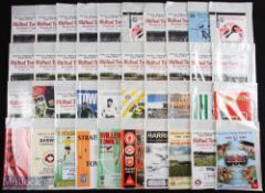 1996-1999 Non-League Football Programmes collection, league and cup matches the majority are non-