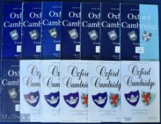 1950s/60s/80s Varsity Match Rugby Programmes (13): The magazine style issues for 1950-53 inc.,