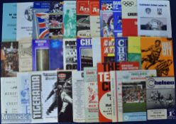 Collection of 120 Minor Cups and Representative Programmes inc Texaco Cup, Watney Cup, Welsh Cup,