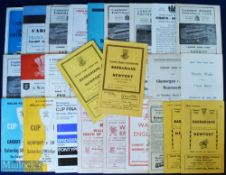 Super All-Levels Welsh Rugby Programme Package (c.30): 1957 Welsh XV v International XV (Empire