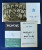1905-69 Welsh Rugby Special Selection (4): Wide ranging mixture: worn 8.5” x 6.5” photograph of