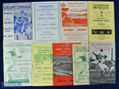 Irish programme selection to include 1951/52 Bohemians v Transport, 1952/53 Cork Athletic v