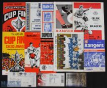 1963-1974 Rangers Football Programmes and tickets, to include 4th May 1963 Rangers v Celtic cup