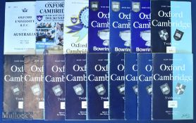 1960-1993 Varsity Match etc Rugby Programme Selection (16): Issues from 1961-63 inc; 1965 & 1966;