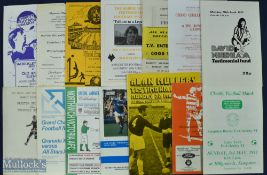 Selection of charity/fund raising match programmes to include Wordsley Star XI v Old Wolves XI at