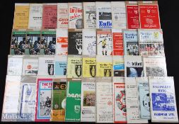 Non-League Football Programme Selection from 1960s onwards including interesting fixtures and