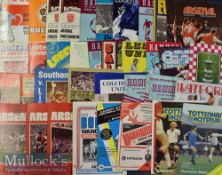 FA Cup Football Programme Selection from 1949 to 1990s including 49/50 Chelsea v Chesterfield, 59/60
