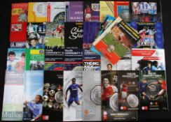 1974-2016 Charity Shield Programmes, a good collection of 43 programmes. Most are in good