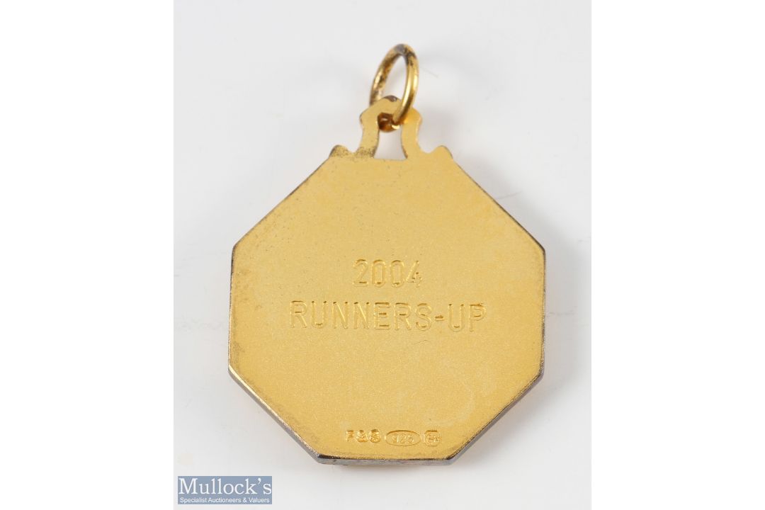 2004 FA Women's Community Shield Runners Up Silver Gilt Medal with relief decoration and wording - Image 3 of 4