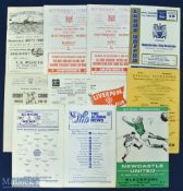 Selection of reserve match programmes to include 1950/51 Grimsby Town v Nottingham Forest, 1967/68