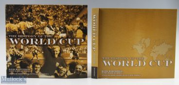 The History of the World Cup Book, by Keir Radnedge & Mark Busnell, in original slip case with a