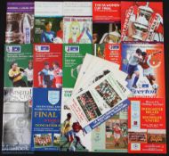 Women's football match programmes to include WFA cup finals 1974 Southampton v Fodens, 1978