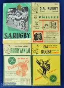 South African Rugby Annual, 1954-57 (4): A run of the second quartet in the series. G/VG