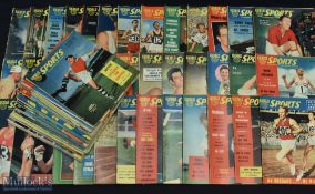 1954-1959 World Sports Magazines a good selection of well-illustrated magazines with a variety of