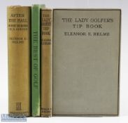 Helme, Eleanor golf book collection (3) -