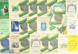 1938-1965 Norwich Speedway programmes, a good selection of league, cup and international meets, with
