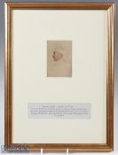 THOMAS HODGE (b.1827-d.1907) - Royal and Ancient Golf Club St Andrews Personality- head and shoulder