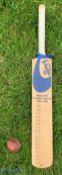 1999-2000 England Touring Squad Signed Cricket Bat, a full signed bat with 16 good signatures,