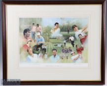Craig Campbell (after) The Ryder Cup signed ltd ed colour print no. 207/500 - titled 