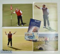 Jack Nicklaus Signed RBS £5 Bank Note to commemorate 40th Year of Championship Golf c/w original RBS