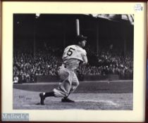 c1990 Joe DiMaggio signed Baseball Photograph number 837 as part of a limited edition of 1941.