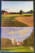 2x US Golf Histories Books, to include golf under the clock tower - 100 years at Olympia fields -