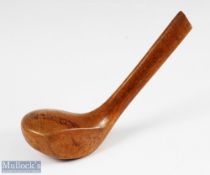 Fine Scare Head Persimmon Golf Club - ready for final fitting. Note: Part Four - Golf Collection