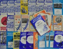 1951-1978 Speedway programmes, to include teams of Weymouth, White City, Boston, Swindon, Gwelo,