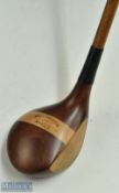 G Cann Brent Valley GC striped topped light brown stained large head strong spoon fitted with new