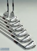 Ben Hogan 'Apex' Forged FT-Worth-TX Iron set (x8) 3 iron through to Equaliser, serial No GB1438,