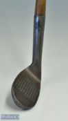 B G Wilson Berkhamsted Special Concave face with deep punch face markings mashie niblick stamped