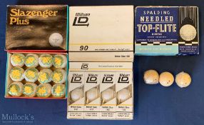 Wislon, Spalding, Slazenger Golf Balls, boxed and wrapped balls, to include a boxed + wrapped 12