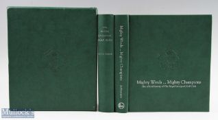 Royal Liverpool Golf Club Books (2) to incl 'Mighty Winds…Mighty Champions The Official History of