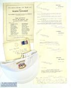 1957 Ryder Cup Team Reunion Tournament Programme played 11th and 12th September 1964 at