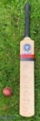 1987- England and Kent Signed Cricket Bat, signed for Kevin Jarvis Benefit year, with multiple