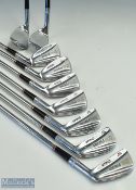 Wilson 'Dyna-Powered' fluid feel Staff Model Iron set (x9) 3 iron through to 9 iron, pitching and