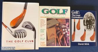 Golf Collecting Reference books, 3 Quality Book of Golf, The Greatest Clubmaker by David Stirk 1992,