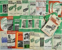 1950-1977 Exeter Speedway programmes, a good selection of League, cup International, memorial, 12