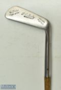 P Cafferty (Royal Burgess 1908-1933) Cafferty's Top Spin goose neck blade putter with wide top