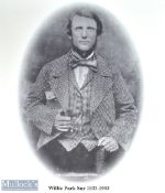 4x Large Exhibition Golfing Photograph Prints depicting Willie Park Snr, John Gourlay, Mrs