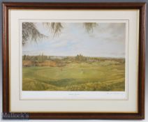 Mark Chadwick (1993) signed colour print titled 